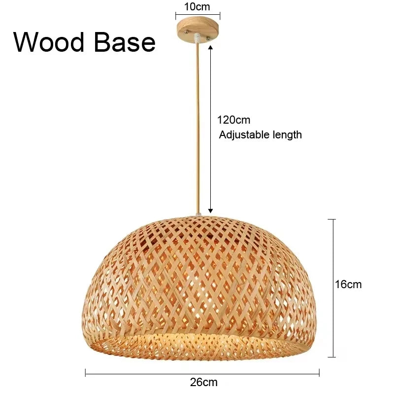 Nature Weave HHanging Lamps