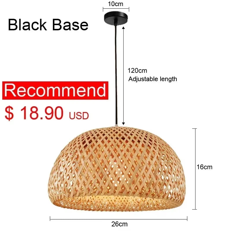 Nature Weave HHanging Lamps